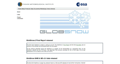 Desktop Screenshot of globsnow.info